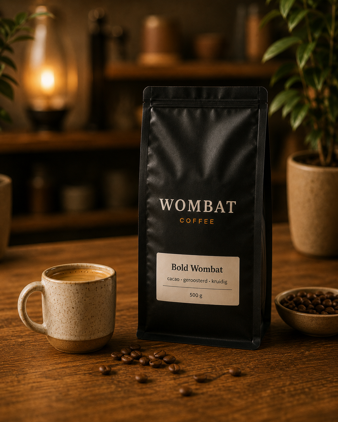 Bold Wombat-koffie van 500 gram